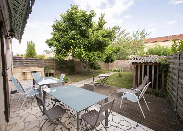 Maison avec jardin à 2mn du centre