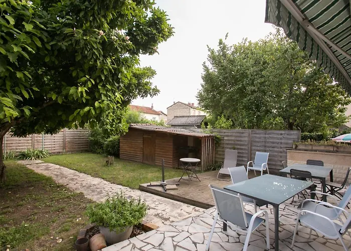 Maison avec jardin à 2mn du centre